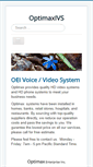 Mobile Screenshot of optimaxcctv.us